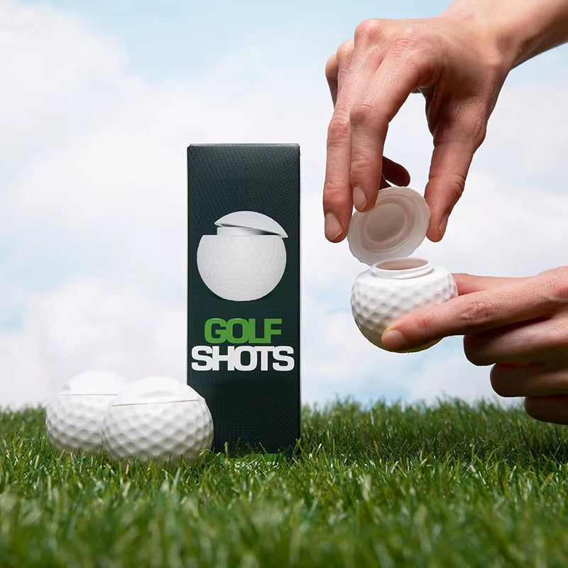 1/3Pcs New Creative Golf Ball Shaped Mug with Lid for All Kinds of Cold Drinks Eco-Friendly Material Reusable