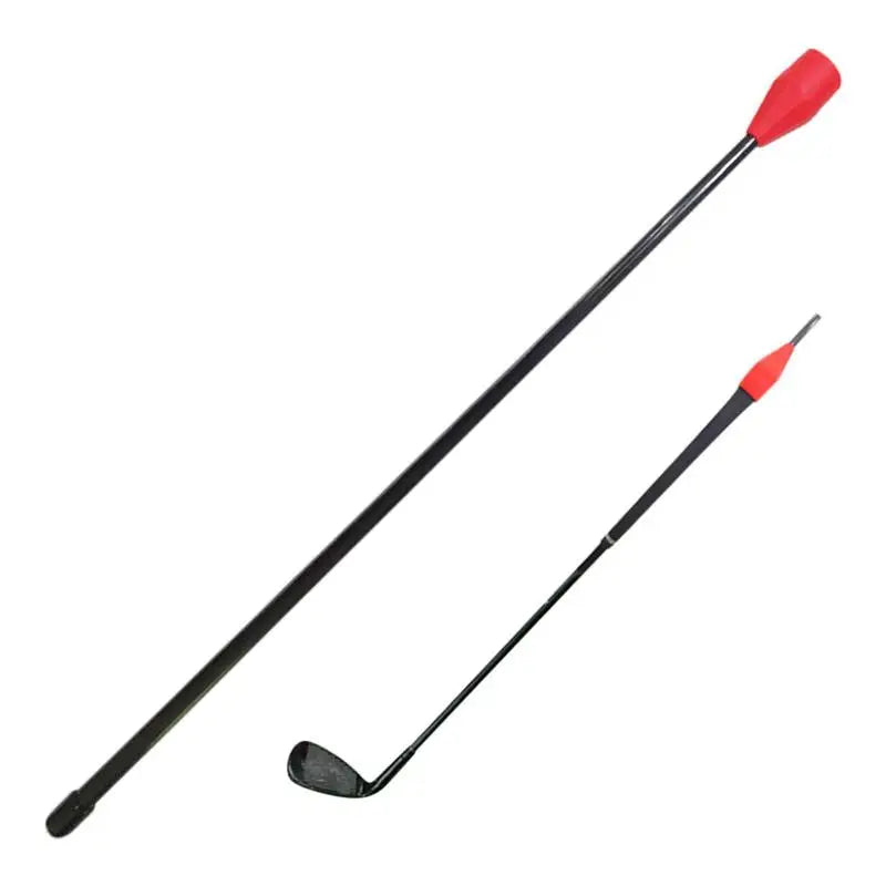 Golf Cutter Corrector Golf Swing Trainer Lightweight Golf Swing Practice Stick with Grip Golf Indoor Chipping Practice Stick Aid